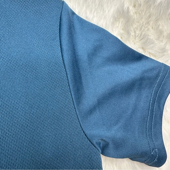 Under Armour T-Shirt Blue/Black/Green Size 6 - Picture 13 of 16